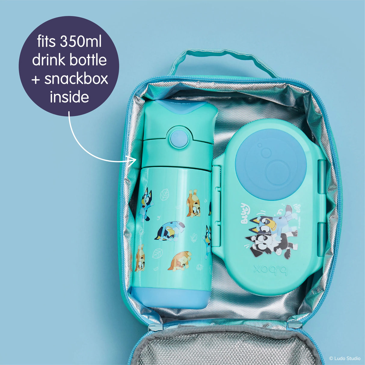 b.box Insulated mini lunchbag - Bluey by b.box