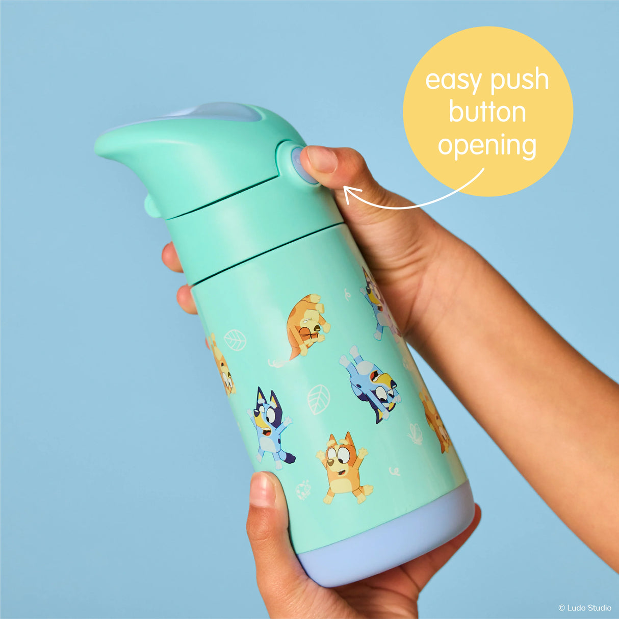 b.box Insulated Drink Bottle 350ml - Bluey by b.box