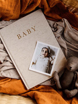 Baby Journal - Birth to Five Years - Oatmeal