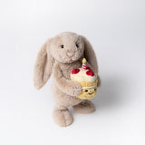Jellycat Bashful Beige Bunny - Birthday