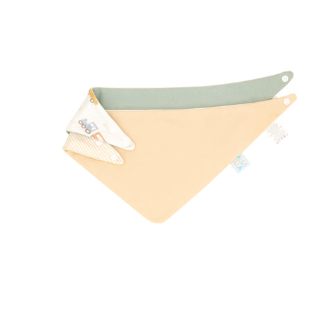 All4Ella Bandana Bib Set - Trucks