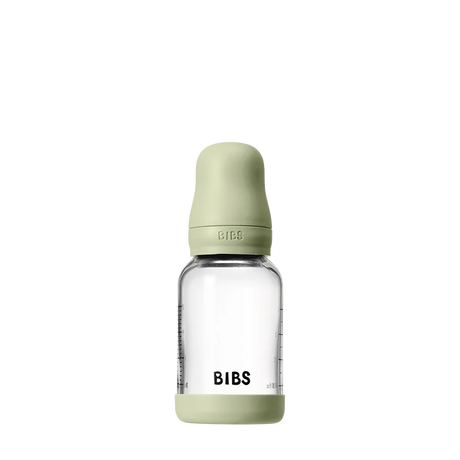 BIBs Glass Baby Bottle - 120mL - Sage