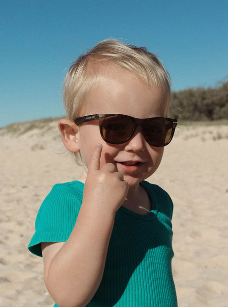 Frankie Ray Kids Sunglasses - Minnie Gadget Khaki Tort