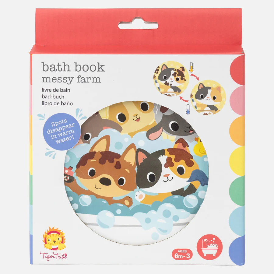 Tiger Tribe Messy Farm Bath Book