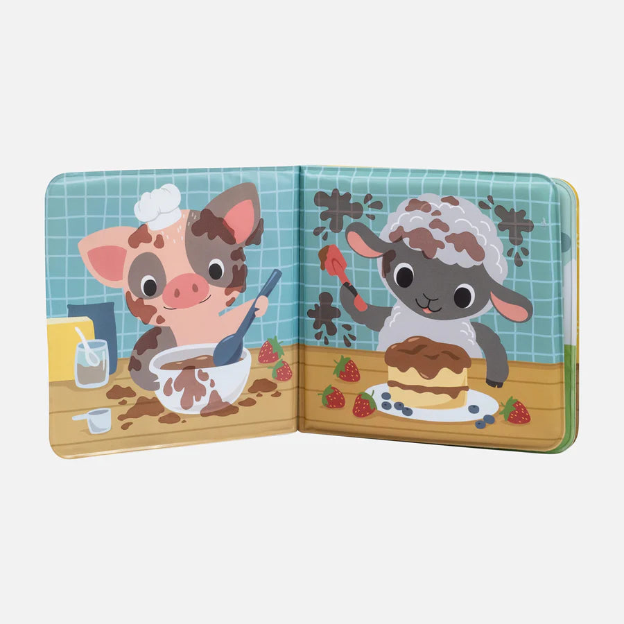 Tiger Tribe Messy Farm Bath Book