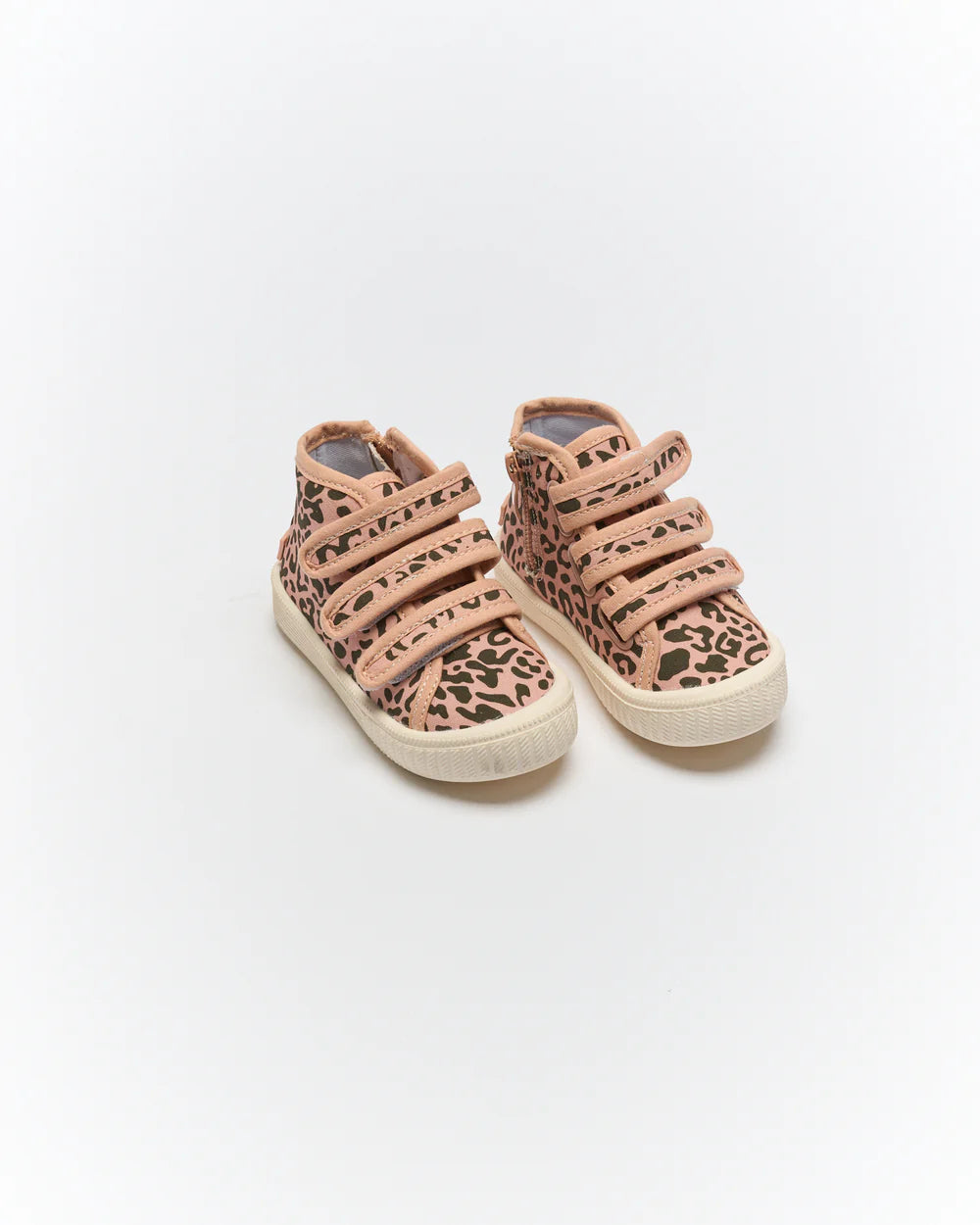 Walnut Billie Canvas - Pink Leopard
