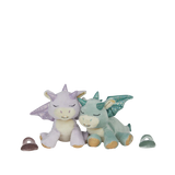 OlliElla Binky Dragon - Misty - Lavender