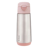 b.box Insulated Sport Spout Bottle 500ml - Blush Crush