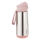 b.box Insulated Sport Spout Bottle 500ml - Blush Crush