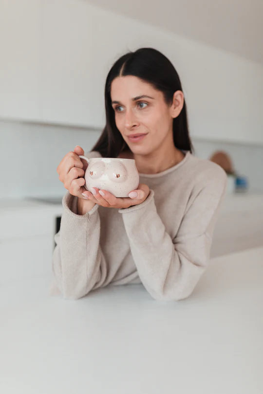 Made To Milk Boob Mug - Pink