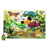 Crocodile Creek Holographic Puzzle 50 pc - Backyard Bugs