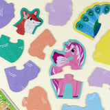 Crocodile Creek Let's Begin Puzzle 2 pc - Unicorn