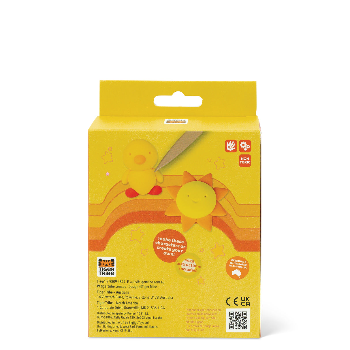 Tiger Tribe Super Clay - Sunrise (Yellow + Orange)