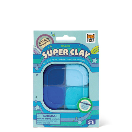 Tiger Tribe Super Clay - Ocean (Blues)