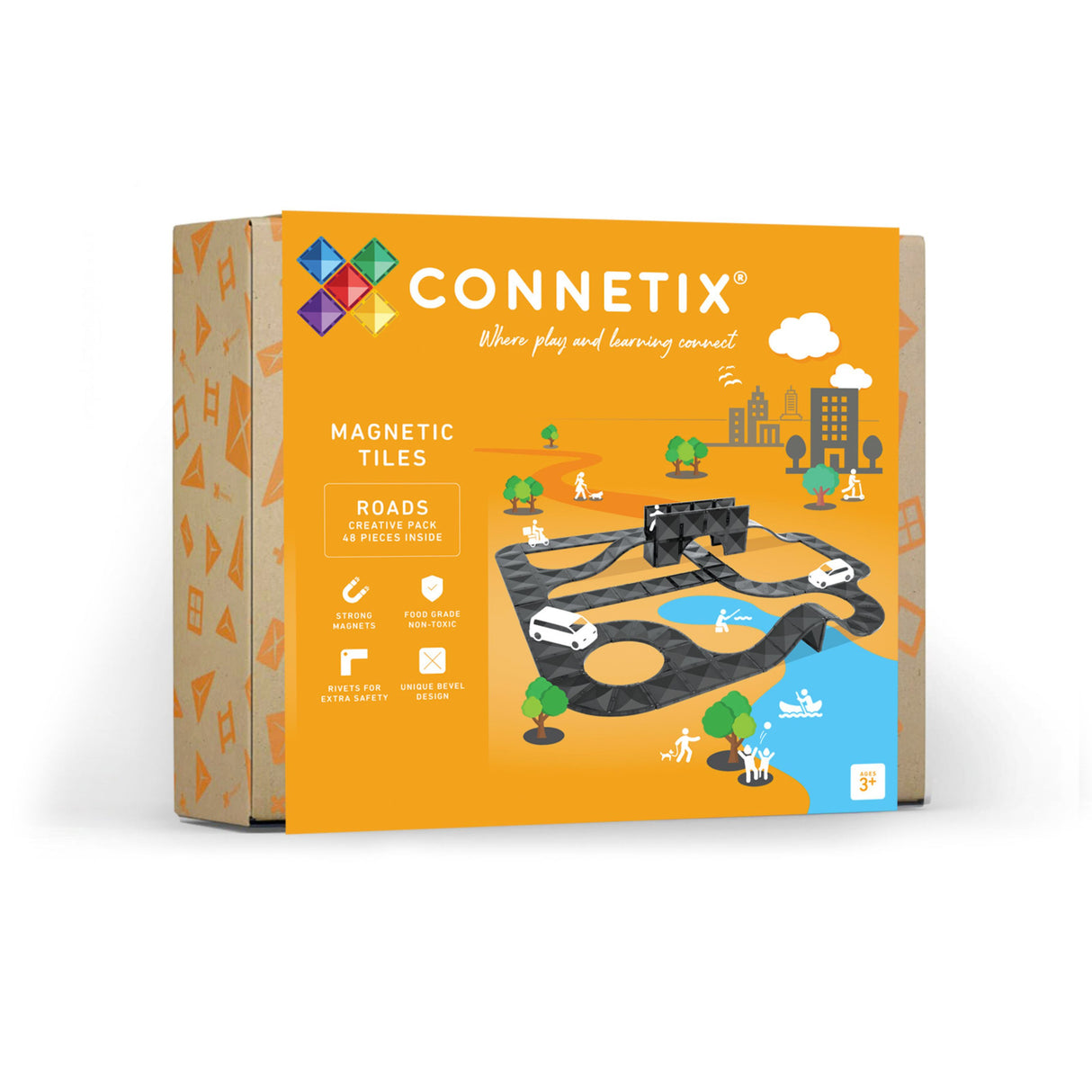 Connetix Roads Creative Pack