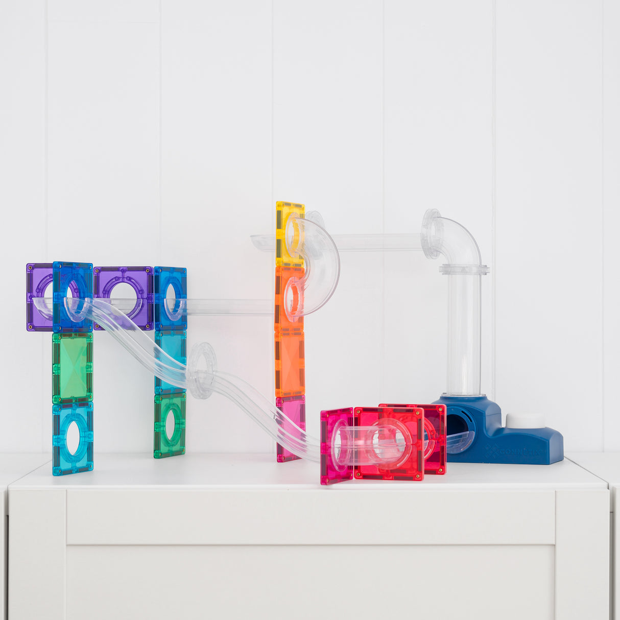 Connetix Ball Run Launcher Pack - 47 pc