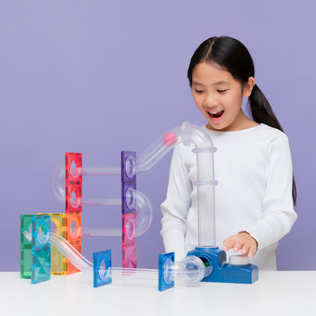 Connetix Ball Run Launcher Pack - 47 pc