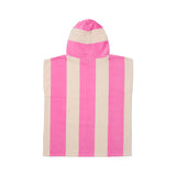 Crywolf Hooded Towel - Candy Stripe
