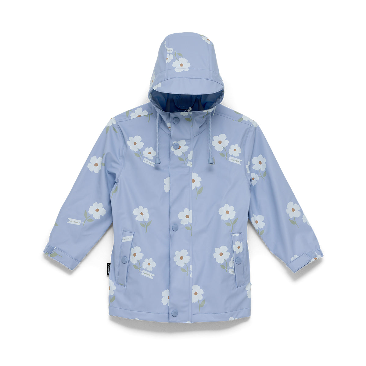 Crywolf Play Jacket - Floral Periwinkle