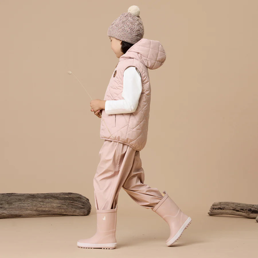 Crywolf Rain Boots - Dusty Pink