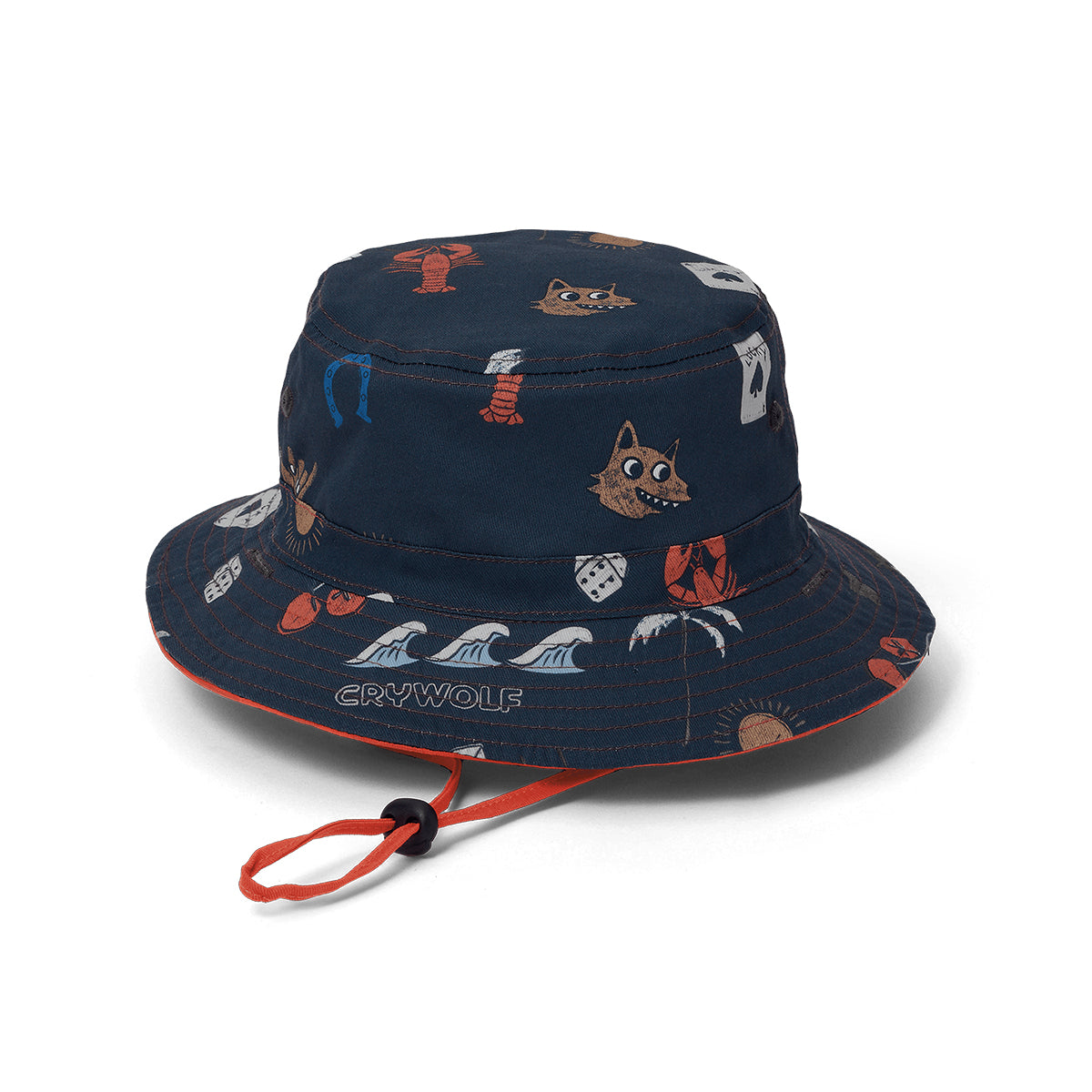 Crywolf Reversible Bucket Hat - Lucky Days