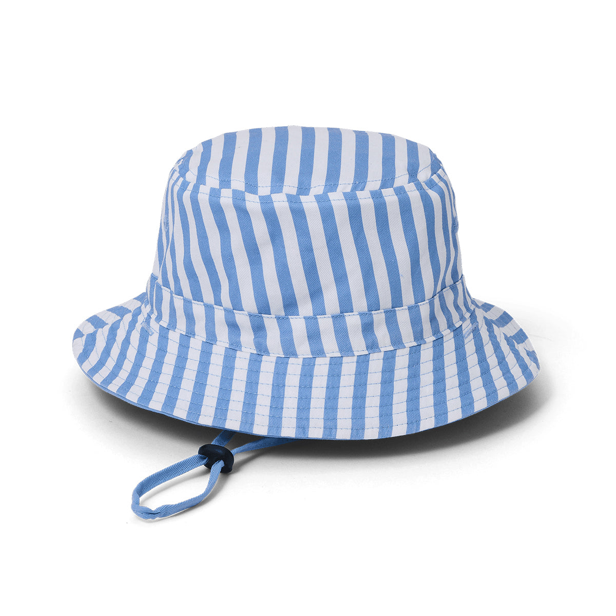 Crywolf Reversible Bucket Hat - Sky Blue Stripe
