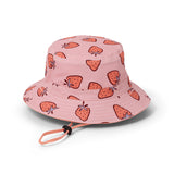 Crywolf Reversible Bucket Hat - Strawberry Splash