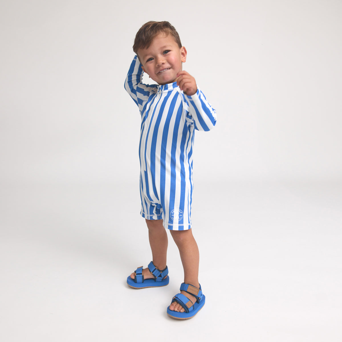 Crywolf Rash Suit - Deep Sea Stripe