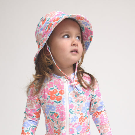 Crywolf Swim Bucket Hat - Berry Garden