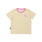 Crywolf Sun Smart T-Shirt - Lucky You Stripe