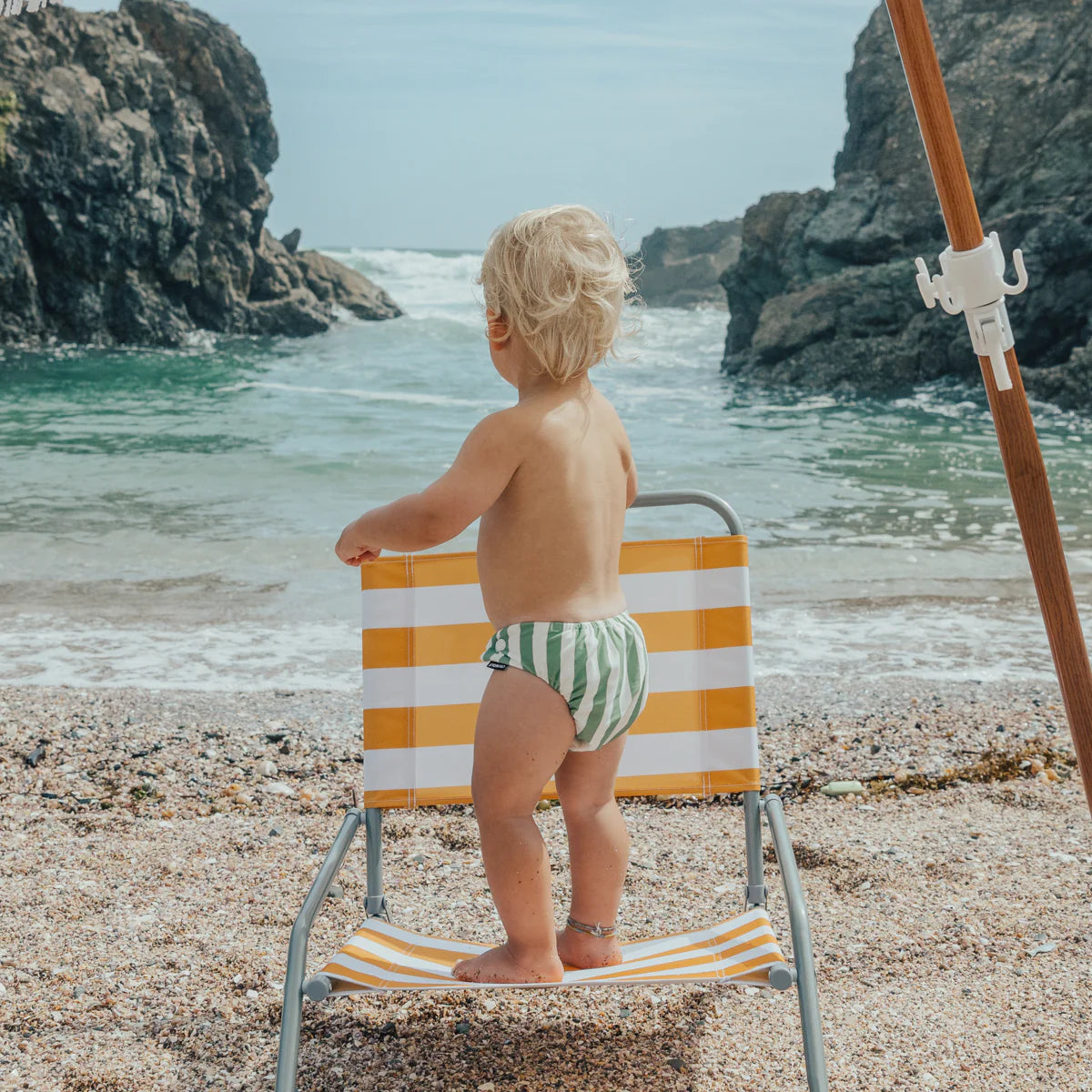 Crywolf Reusable Swim Nappy - Coastal Stripe