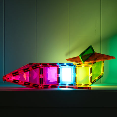 Connetix Light Up Rocket Pack - 31 pc