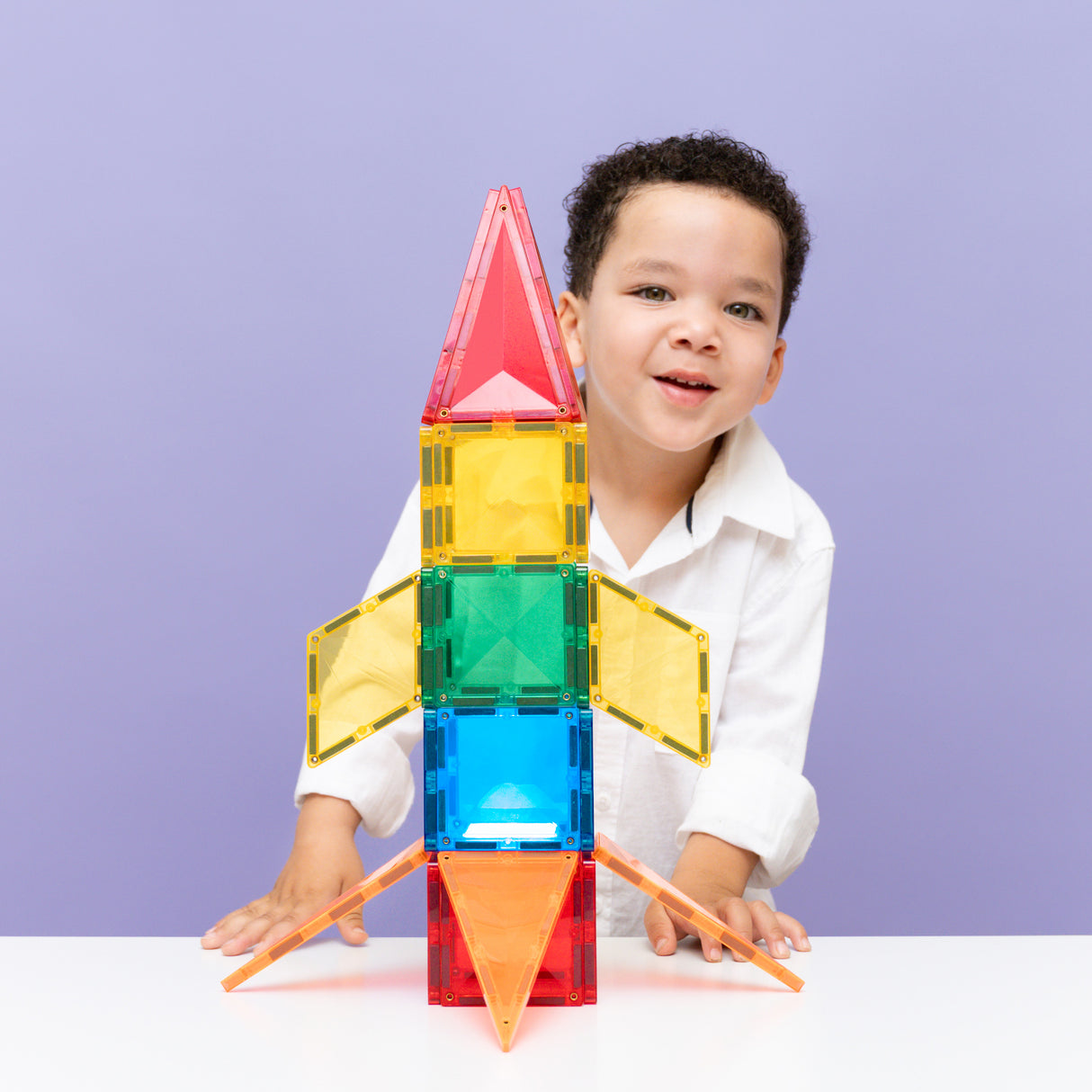 Connetix Light Up Rocket Pack - 31 pc