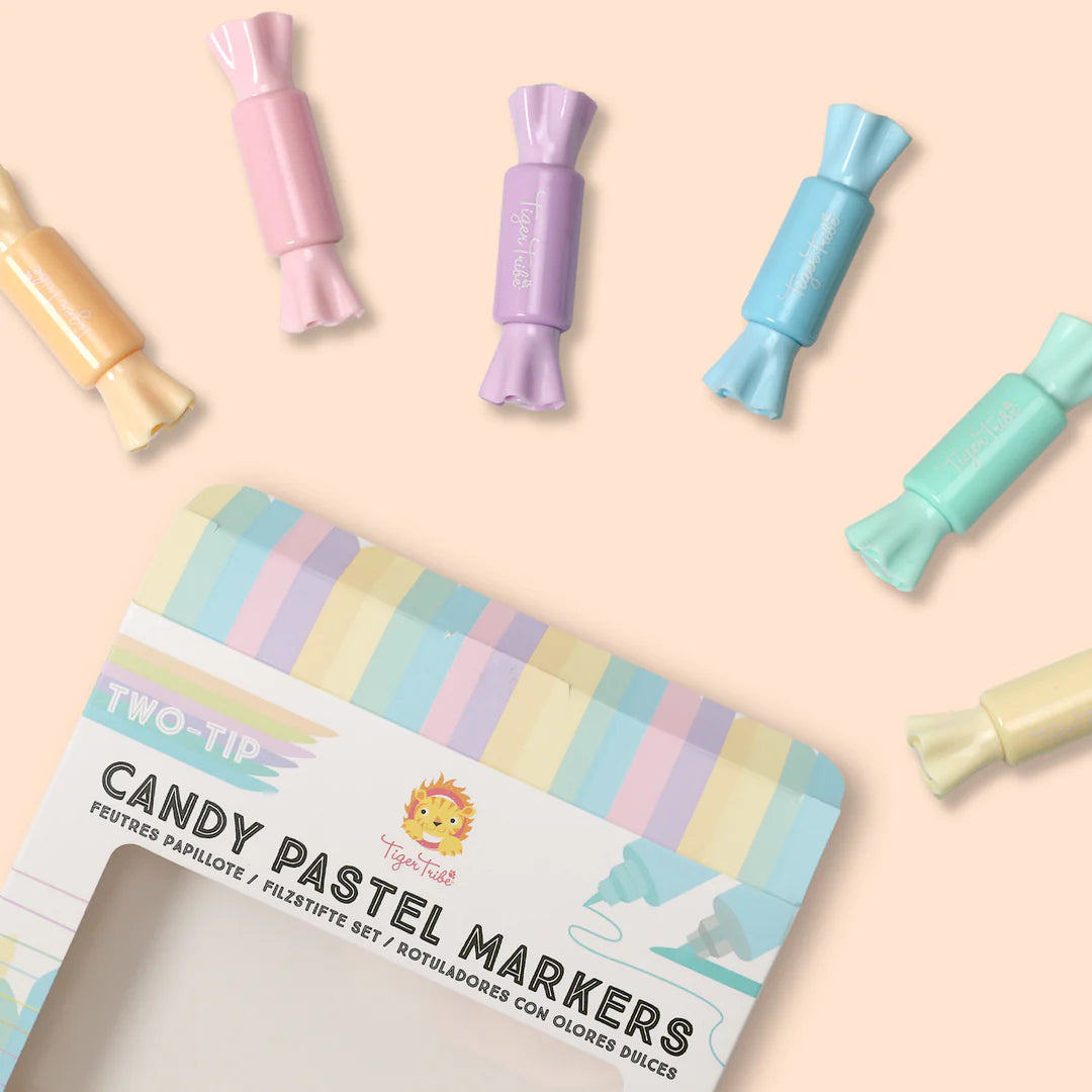 Tiger Tribe Two-Tip Candy Pastel Markers