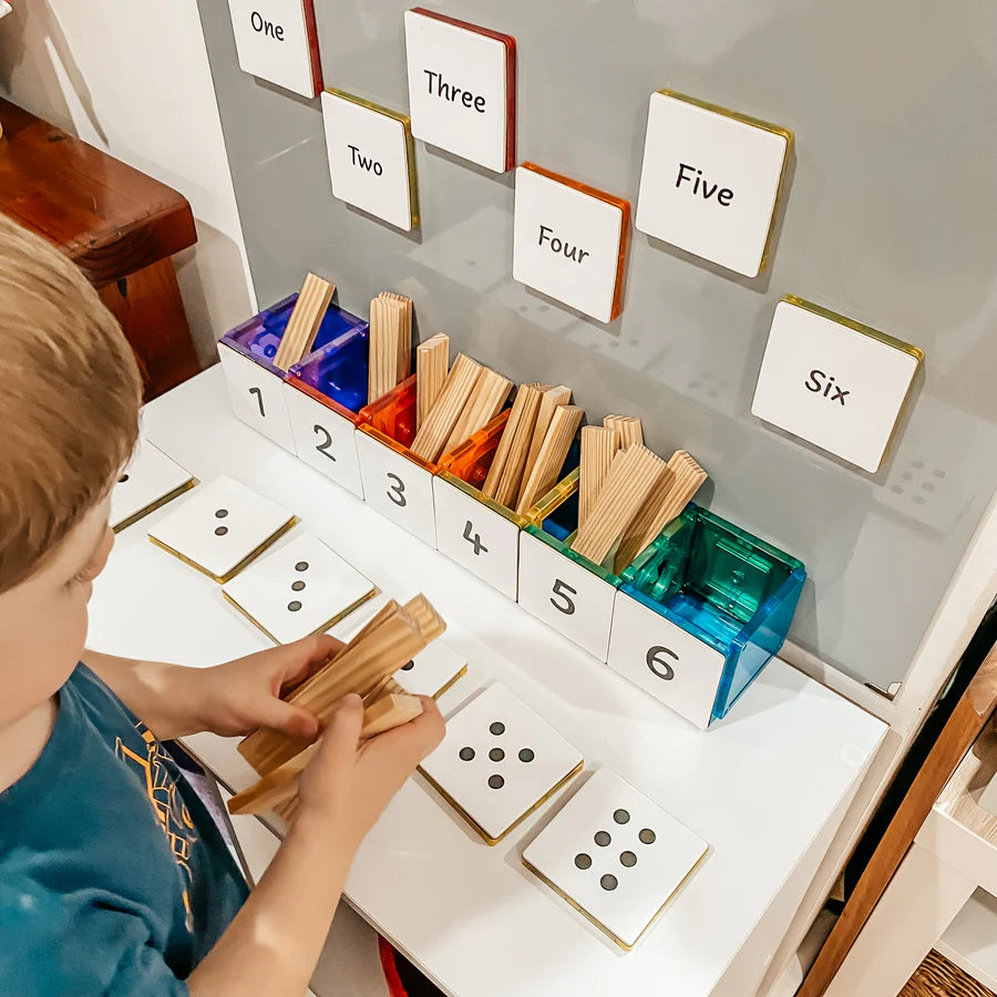 Learn & Grow Numeracy Magentic Tile Topper