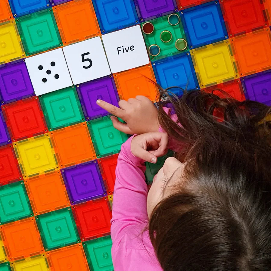 Learn & Grow Numeracy Magentic Tile Topper