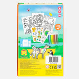 Tiger Tribe Colouring Set- - Zoo