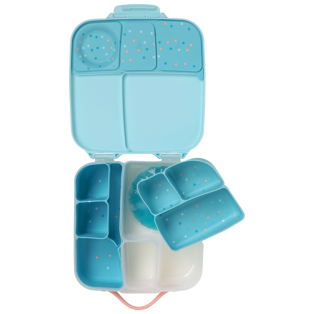 b.box Silicone Bento Buddy Lunchbox - Confetti