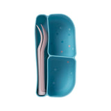 b.box Silicone Bento Tray Mini Lunchbox  - Confetti