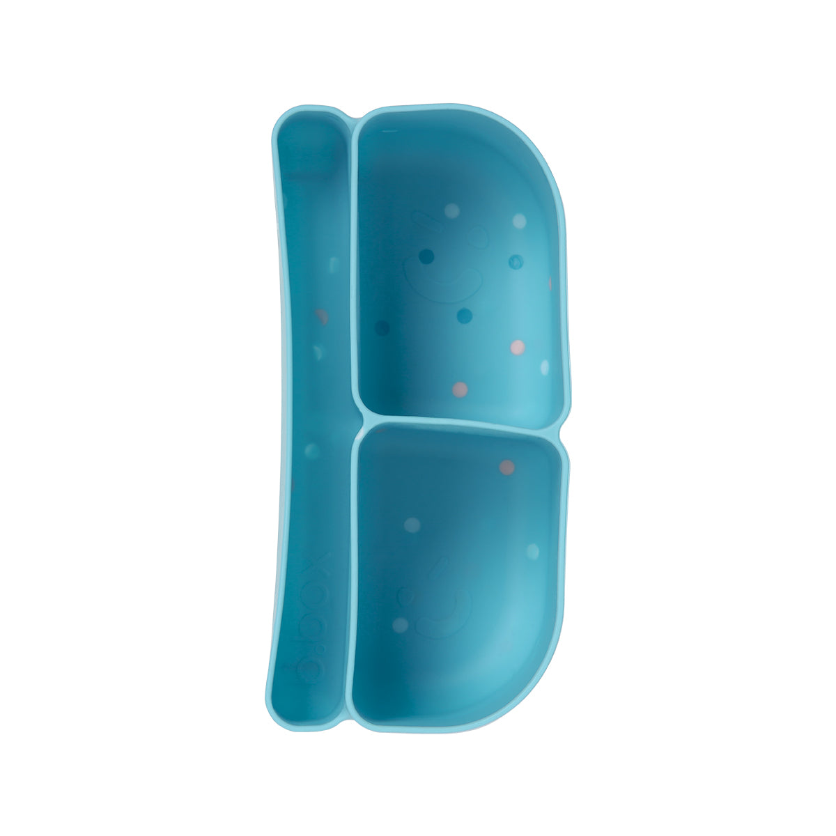 b.box Silicone Bento Tray Mini Lunchbox  - Confetti