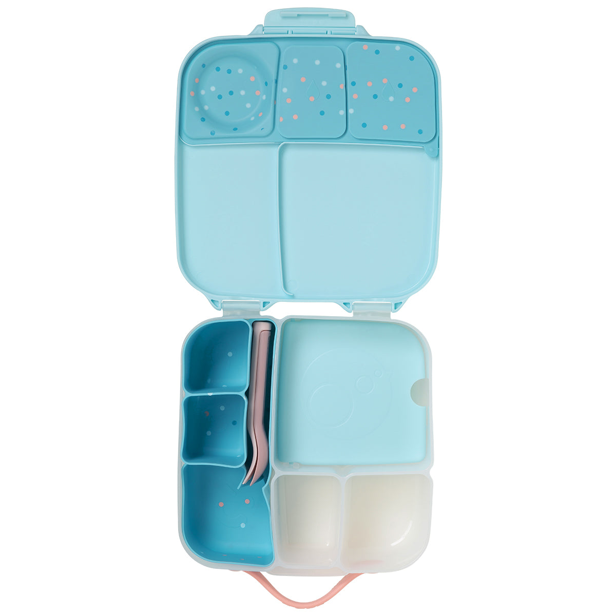 b.box Silicone Bento Tray Lunchbox - Confetti