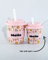 bbcino 120mL Babycino Cup - Tough Cookie (Pink)