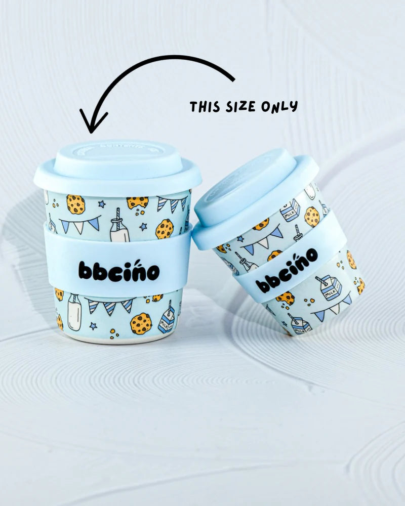 bbcino 240mL Bambinocino Cup - Tough Cookie (Blue)
