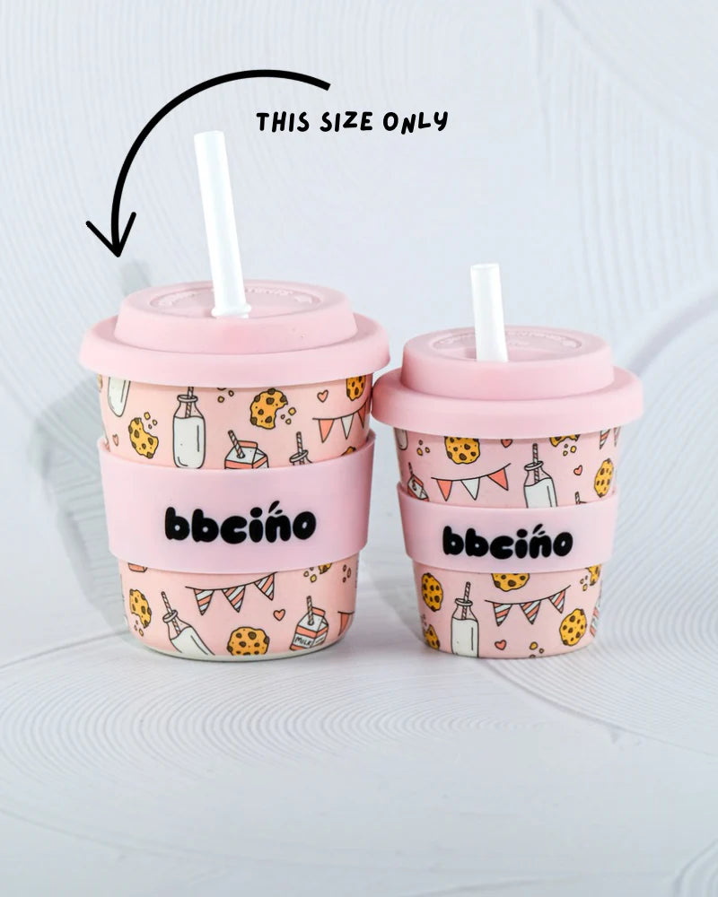 bbcino 240mL Bambinocino Cup - Tough Cookie (Pink)