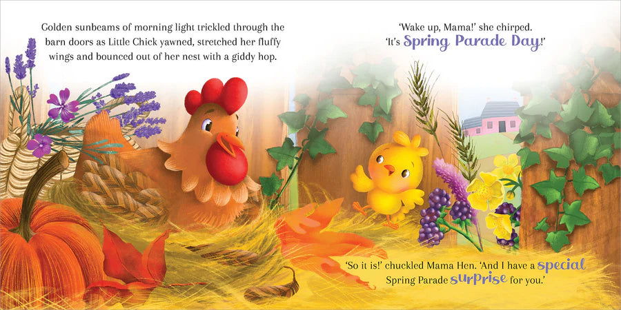 Little Chick’s Spring Bonnet Padded Board Book