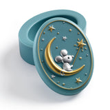 Djeco Pastel Tooth Box - Blue