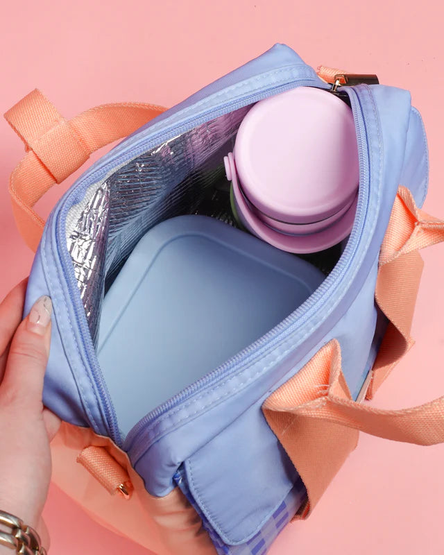 The Somewhere Co Lunch Tote - Blueberry Jam