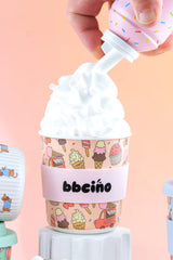 bbcino 120mL Babycino Cup - Scoops (Pink)