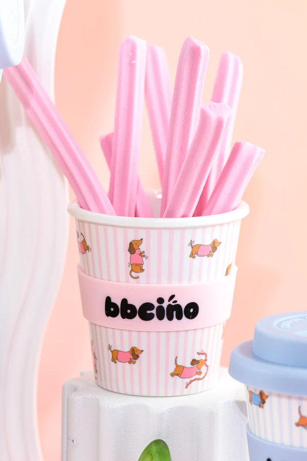 bbcino 120mL Babycino Cup - Dash (Pink)