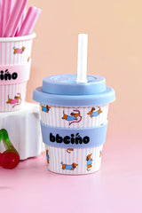 bbcino 120mL Babycino Cup - Dash (Blue)